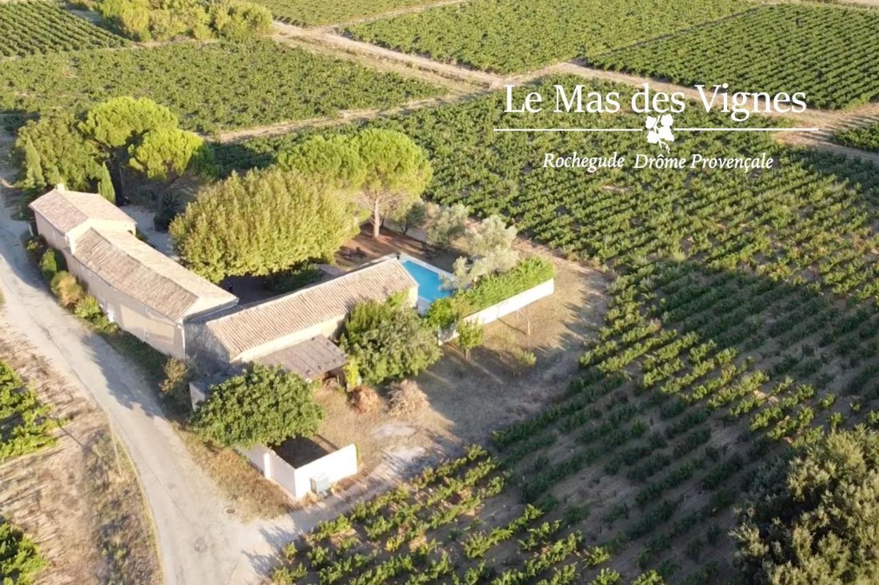Maison D'Hotes Le Mas Des Vignes Hotel Rochegude  ภายนอก รูปภาพ
