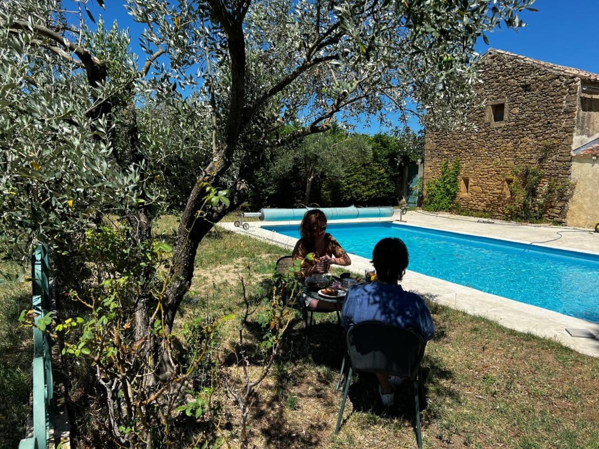 Maison D'Hotes Le Mas Des Vignes Hotel Rochegude  ภายนอก รูปภาพ